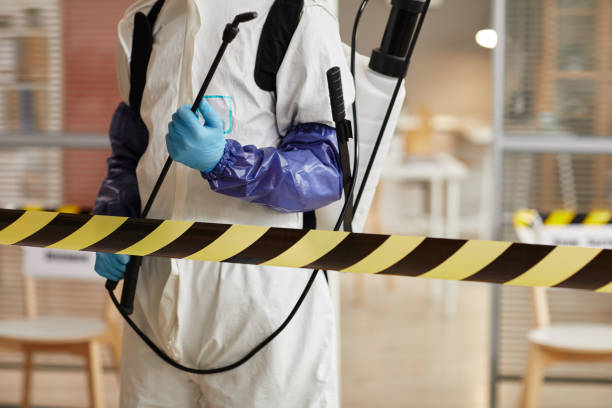 Professional Blood Cleanup technician working in Montrose, SD